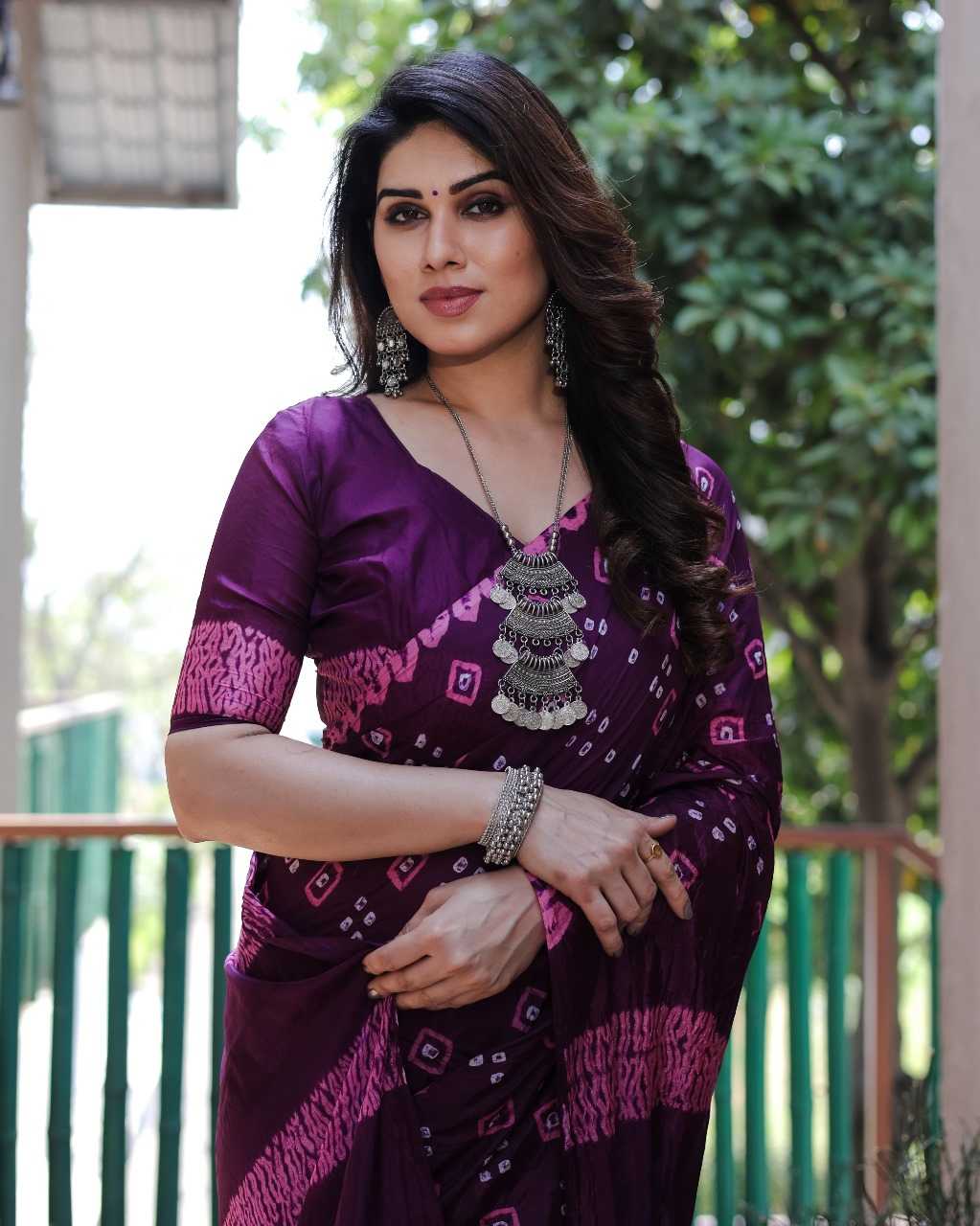 Pure Banarasi Khadi Georgette Silk Saree
