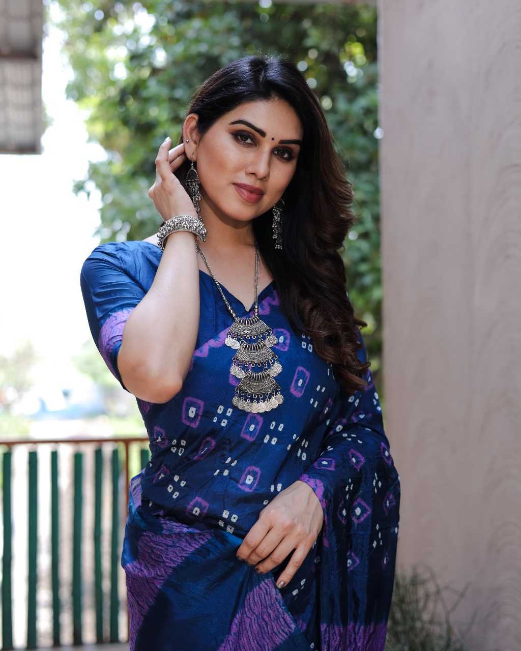 Pure Banarasi Khadi Georgette Silk Saree