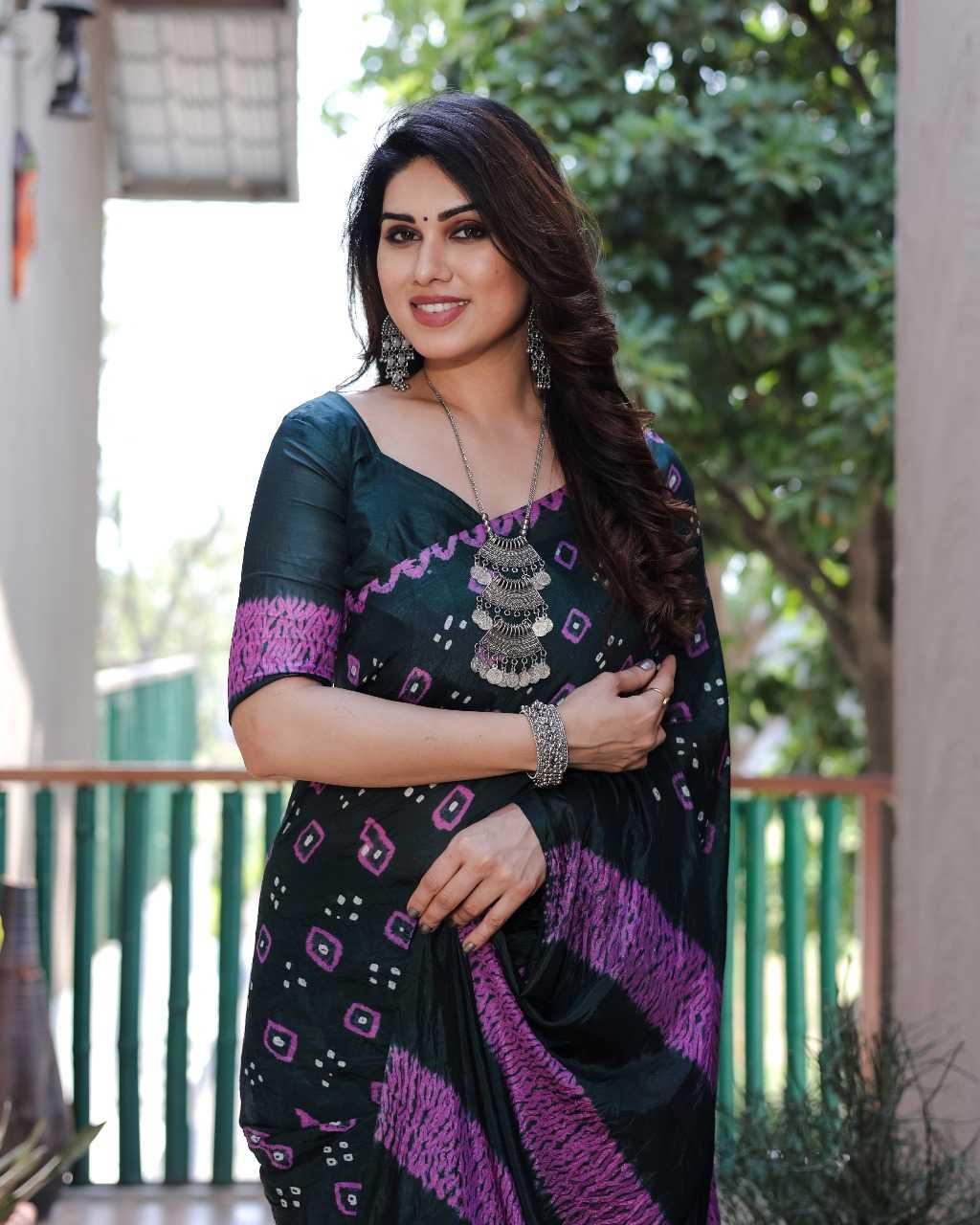 Pure Banarasi Khadi Georgette Silk Saree