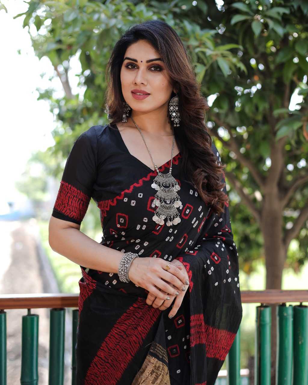 Pure Banarasi Khadi Georgette Silk Saree