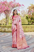 Kanjivaram Soft Silk Saree With Sheer