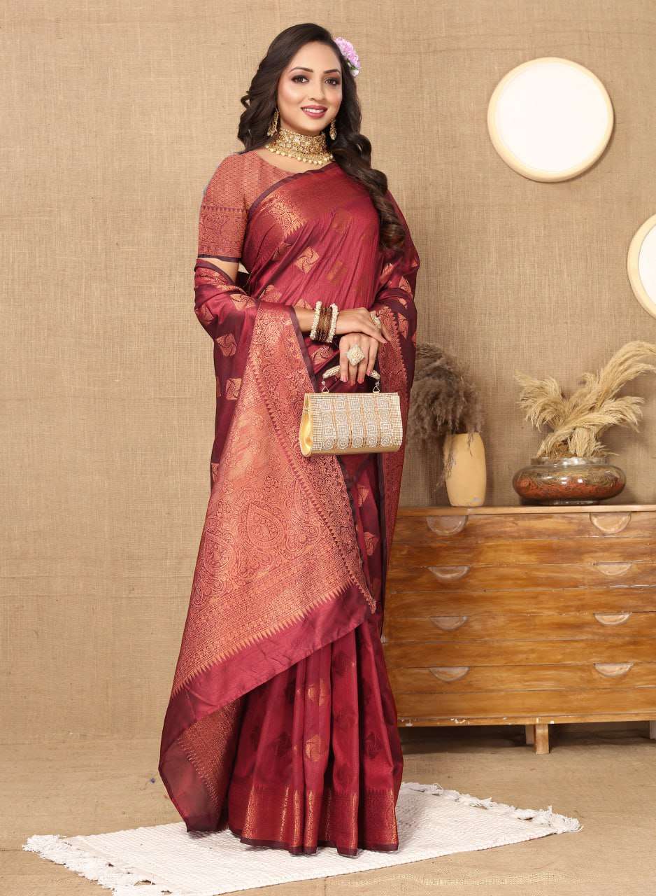 Traditional Katan Silk Saree