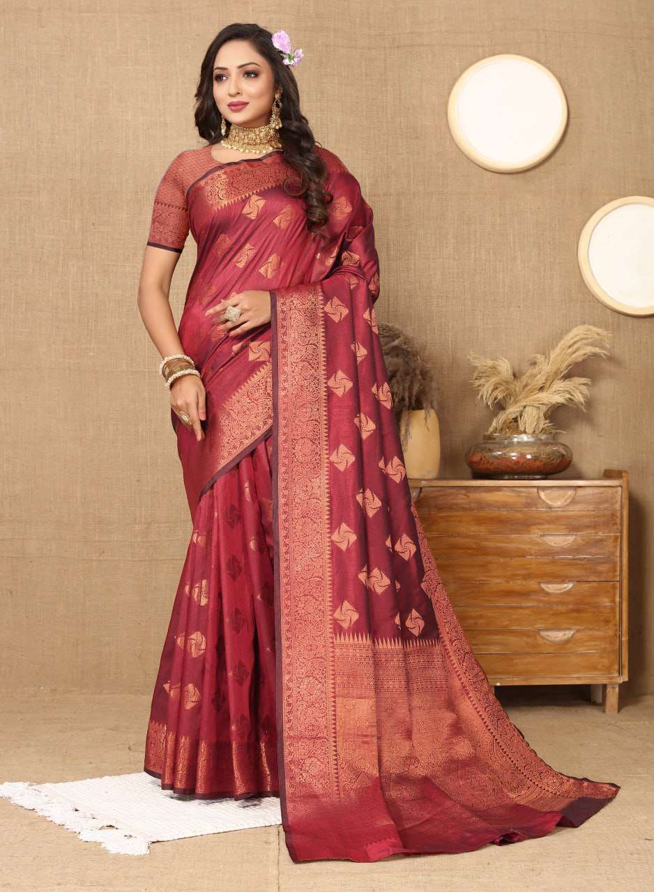 Traditional Katan Silk Saree
