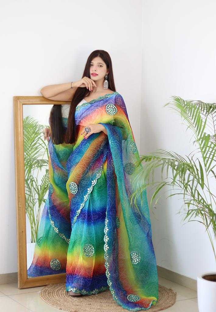 Light & Airy Soft Organza Saree