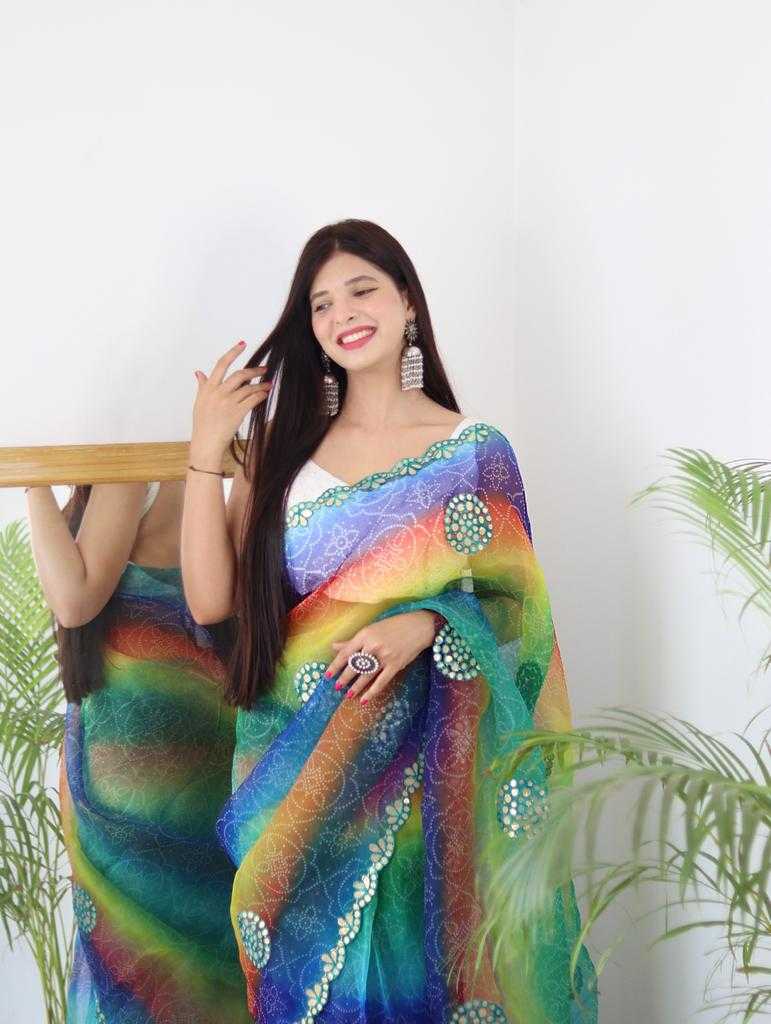 Light & Airy Soft Organza Saree