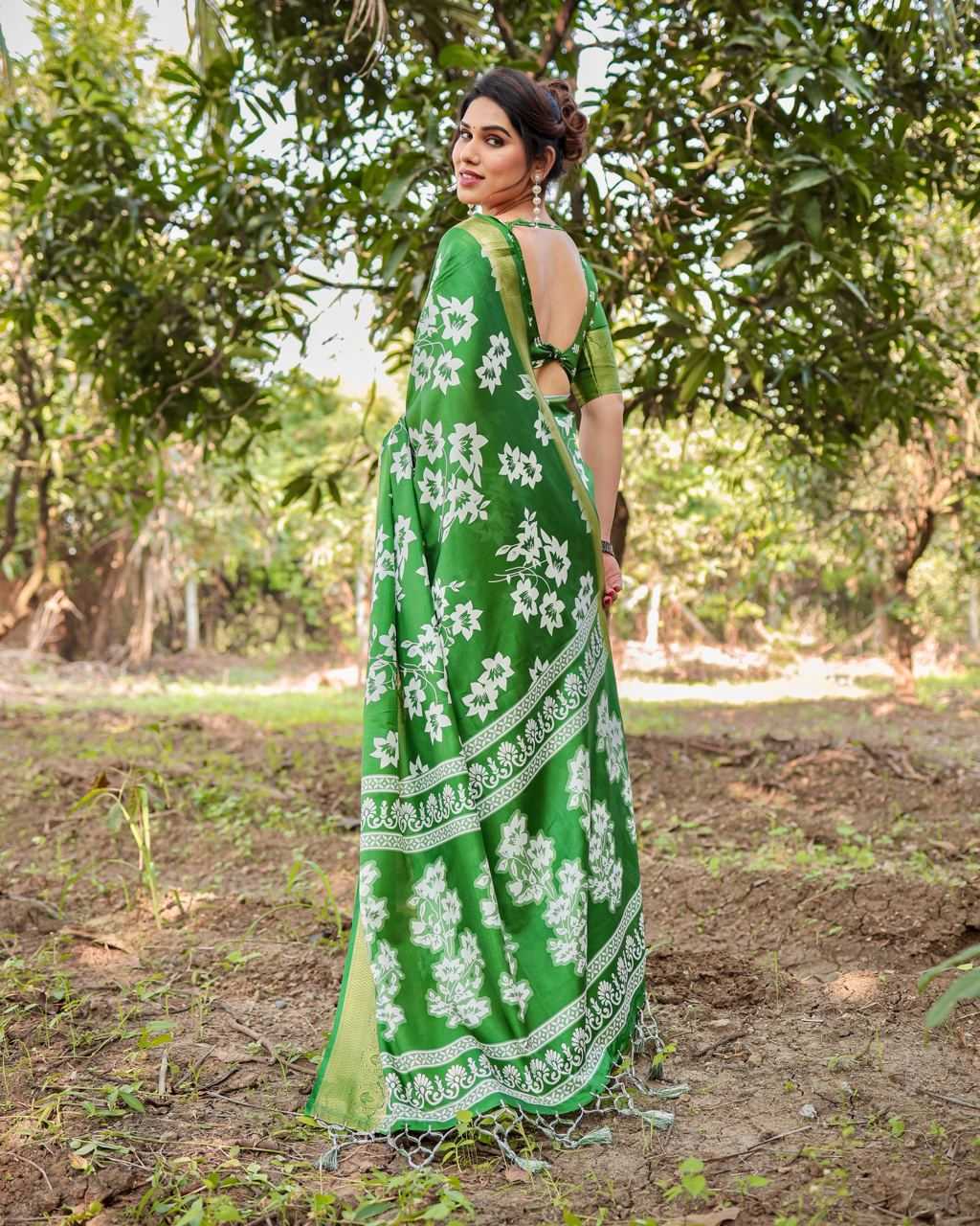 Work Wear Pure Silk Saree